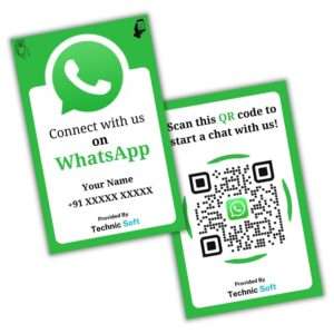 WhatsApp Connect NFC Card - WA-NFC-03