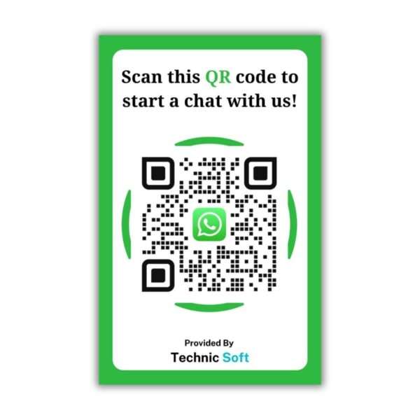 WhatsApp Connect NFC Card - WA-NFC-03