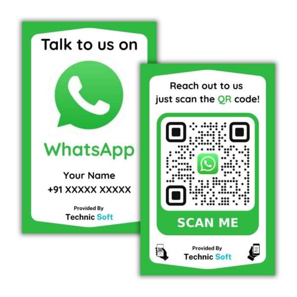 WhatsApp Connect NFC Card - WA-NFC-05
