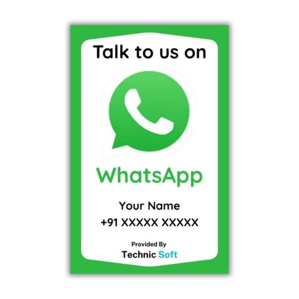 WhatsApp Connect NFC Card - WA-NFC-05
