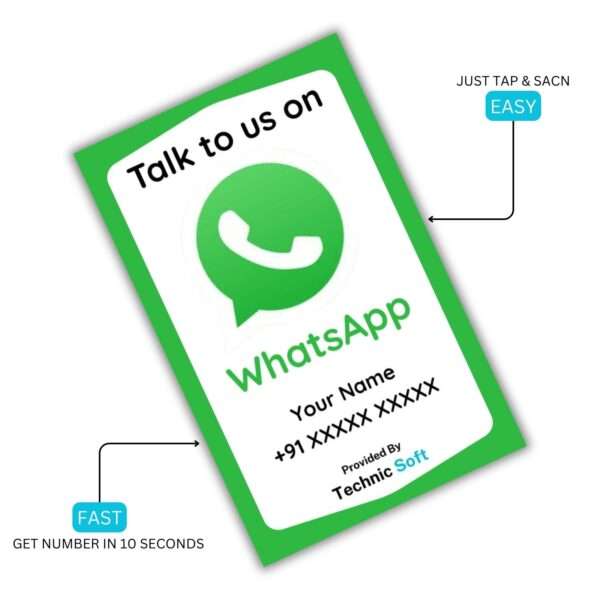 WhatsApp Connect NFC Card - WA-NFC-05