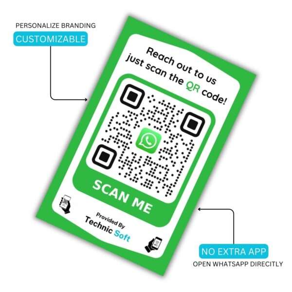 WhatsApp Connect NFC Card - WA-NFC-05