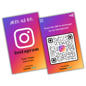 Instagram Connect NFC Card - IG-NFC-02