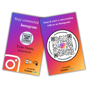 Instagram Connect NFC Card - IG-NFC-03
