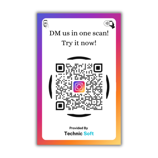 Instagram Connect NFC Card - IG-NFC-05